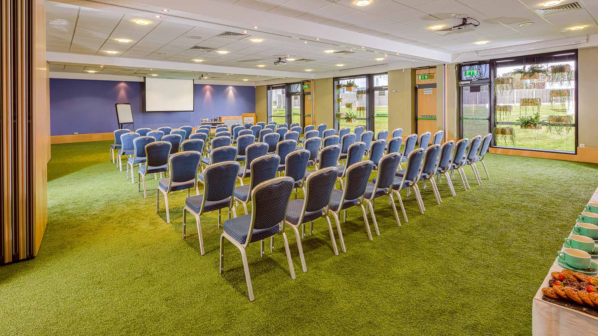 Large conference room in Cork arranged for a presentation