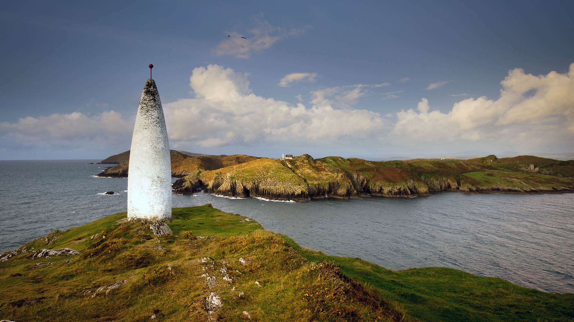 A Seaside monument and rugged landscape on the Wild Atlantic Way